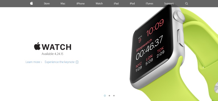 iWatch, imagen llamativa