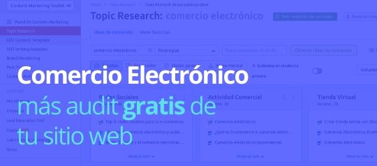 Comercio electrónico en el evento ecommerceConf20 de SEMrush